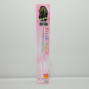 LED Light Up Fiberoptic Braid Hair Clip- Multicolour #6-Free w/$60 Purchase